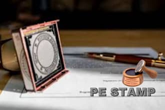 provide pe stamp and city permit approval for structural floor plans
