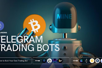 build telegram trading bot, telegram crypto bot, telegram bot, trading bot