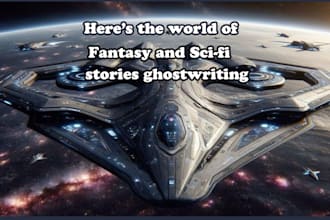 ghostwrite captivating sci fi story and enthralling fantasy novel