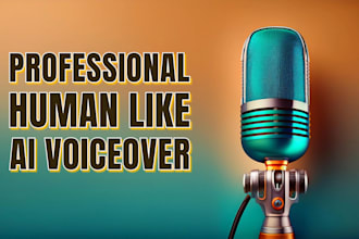 create realistic male and female ai voiceovers that wow your audience
