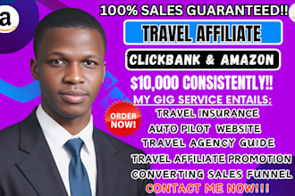 build autopilot travel affiliate website for passive income