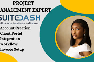 be suitedash CRM setup expert for client portals, automation, project management