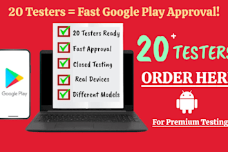 run closed testing with 12 testers or 20 testers google play console app publish