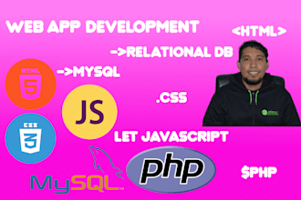 custom PHP and mysql mvc web applications