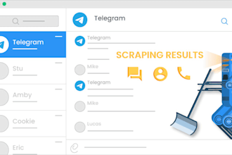 build telegram scraper bot for channel, group or website