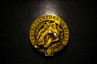 design entrepreneurs on bikes logo