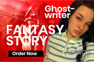 ghostwrite your fantasy novel, fantasy story