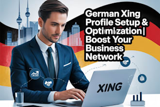german xing profile setup and optimization for business networking
