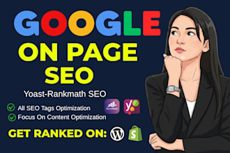 do complete onpage seo and technical optimization for your website