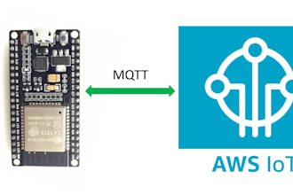 create an iot app using aws