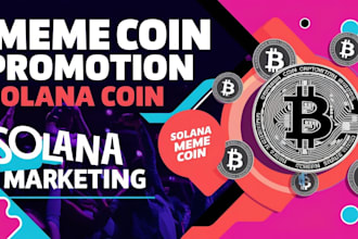 do crypto twitter promotion, sol meme coin marketing to pump 50m whale investors