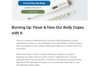 write exceptional healthcare articles