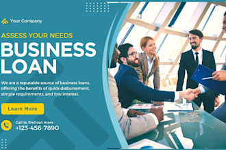 design business loan website, mca loan, mca website education landing page