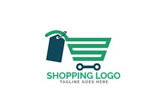 design modern shopify online store website business shop retail logo