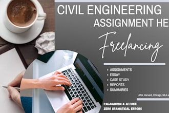 do your civil,water,structure,transportation and environmental engineering tasks