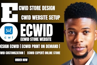 be ecwid store website developer setup design redesign ecwid ecommerce store