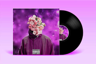 design music album cover or single cover art