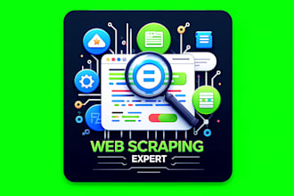 professionaly web scrape and extract data accurately