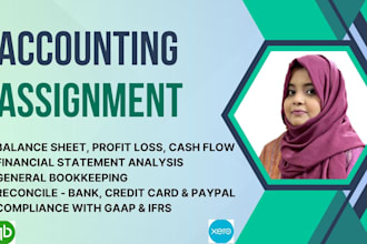 do any task related to accounting and finance