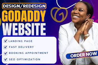 godaddy website redesign godaddy website design, develop godaddy website design