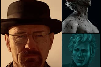 create realistic digital art tailored to your vision