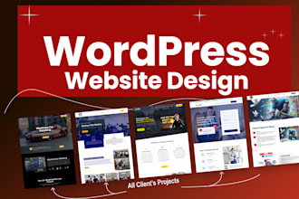 develop your wordpress website with elementor pro, acf,
