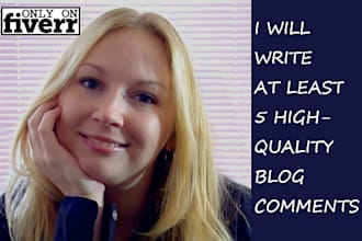 write high quality blog comments