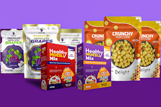 design professional pouch packaging