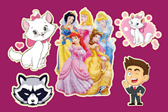 do custom stickers, label, patch, badge design