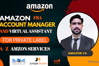 be amazon account manager, expert VA for uk, usa, canada