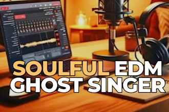soulful edm ghost singer, afrobeat, tech house, techno melodic techno amapiano