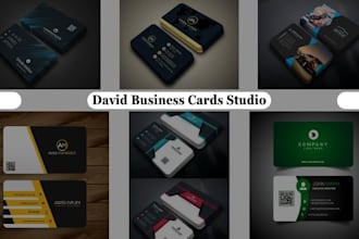 design a custom and professional business oriented business card