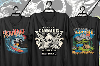do vintage custom graphic t shirt typography t shirt design for merch by amazon