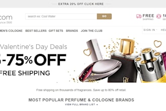 design high sales perfume shopify store fragrance shopify store perfume website