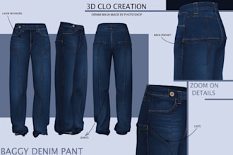 ceate perfectly you 3d gament design using clo 3d