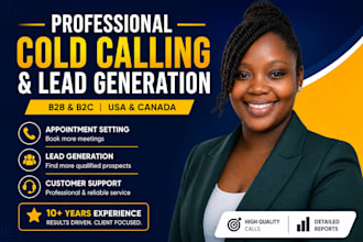 do professional b2b cold calling and lead generation