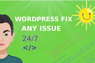 fix any wordpress issue
