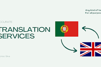 flawlessly translate english and portuguese for any content