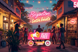 produce custom reggaeton latin beats made for you