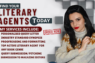 critique edit or write query letter synopsis book proposal, find literary agent