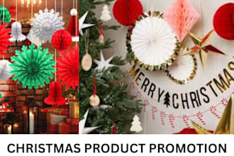 do christmas promotion for for your christmas  products etsy or shopify