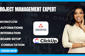 setup asana project management clickup monday project management for you