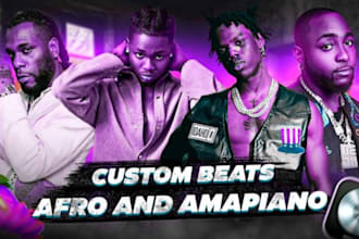 produce custom afrobeat  afropop and african music beats