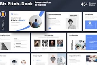build investor ready business plan pitch deck and financial model