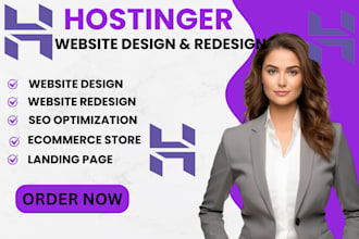hostinger website design, hostinger website redesign, hostinger website design