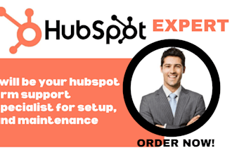 be your hubspot crm support specialist for setup, and maintenance