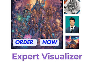 visualise and write a creative script, story, concept, anime, game