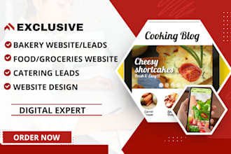 catering website online food ordering restaurant website food catering leads