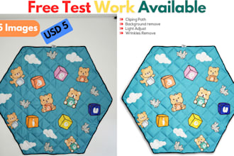 remove background from image, clipping path, photo retouching