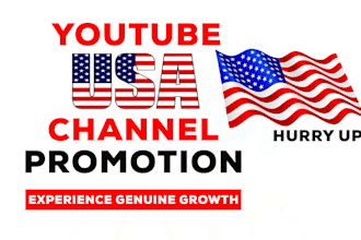 do organic USA youtube video promotion yt automation
